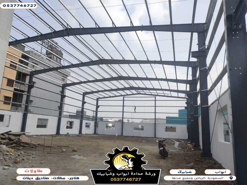 ساندويش بانل للأسقف والجدران حداد هناجر بنل